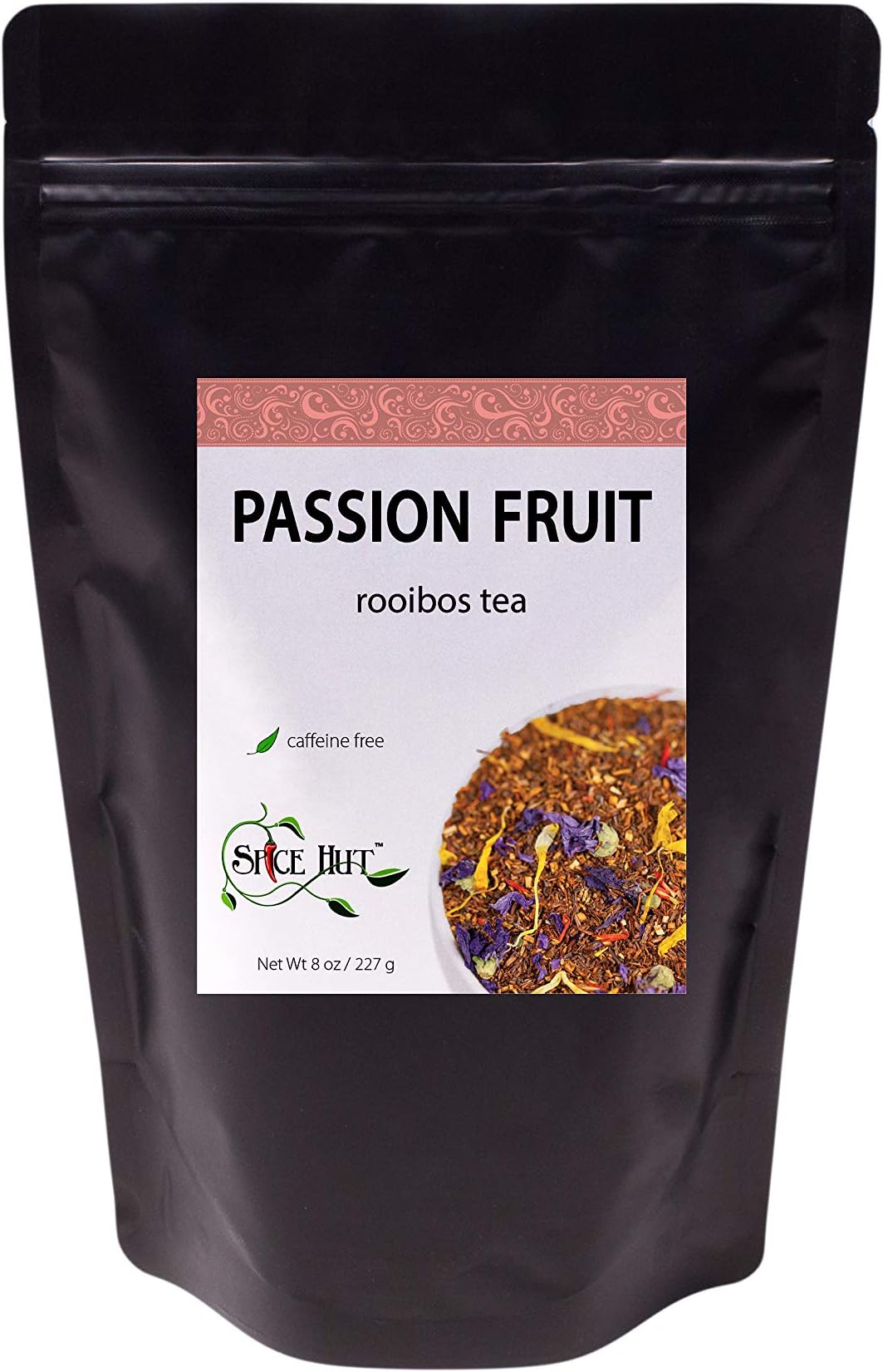 Passion Fruit & Mango Rooibos, Loose Leaf Tea - Caffeine-Free, Healthy Juice Alternative, Hot & Iced | bulk 8oz, 80-100 cups | , First Sip of Tea