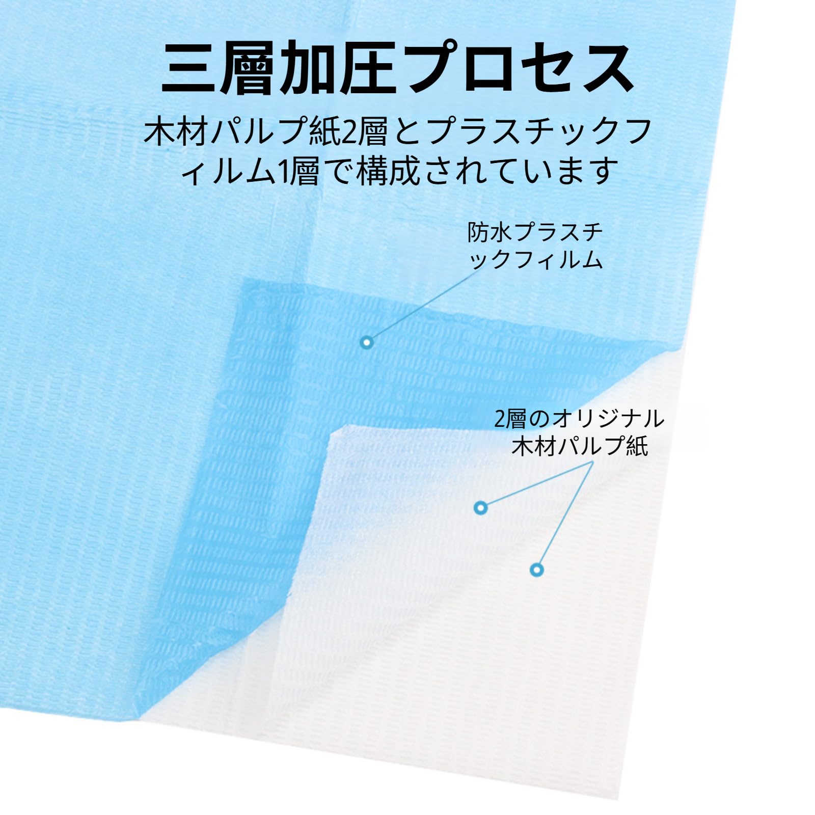 Amazon.co.jp: [mocoly]500枚 デンタルカラーエプロン 紙エプロン