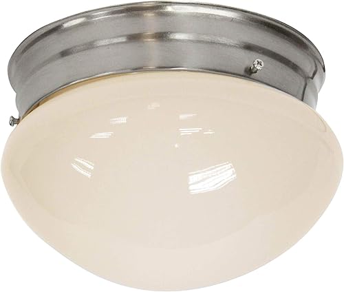 AA Warehousing NBCL1015-9LED - Lámpara de techo LED en níquel cepillado