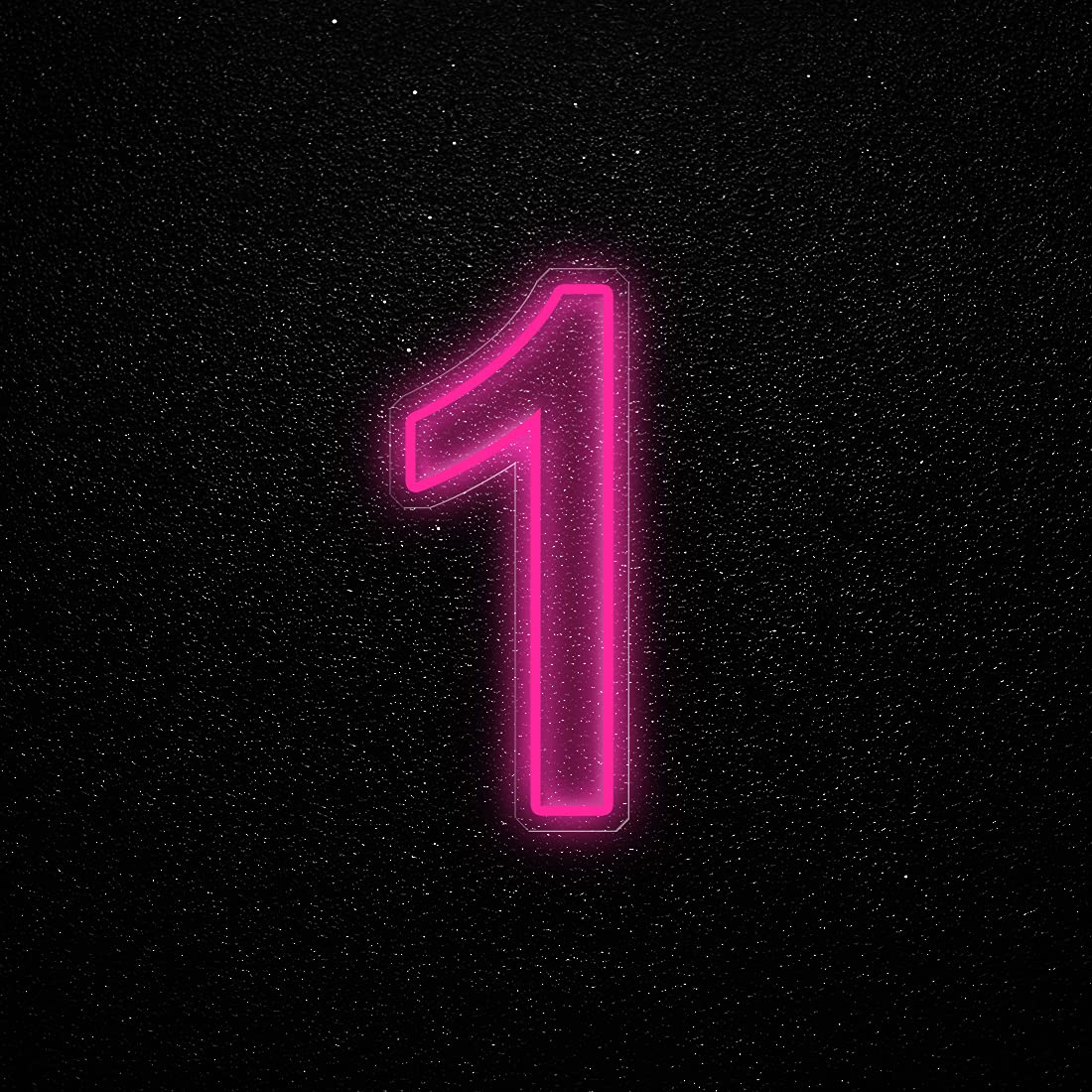 SYLHOMECustomLED Neon Light Signs Number 1 2 3 4 5 6 7 8 9 0 th Age Birthday Anniversary 36" High Hanging Art Wall Sign Party Wedding Christmas Home Decor Kid Room Bedroom Bar Business 12V Dimmer