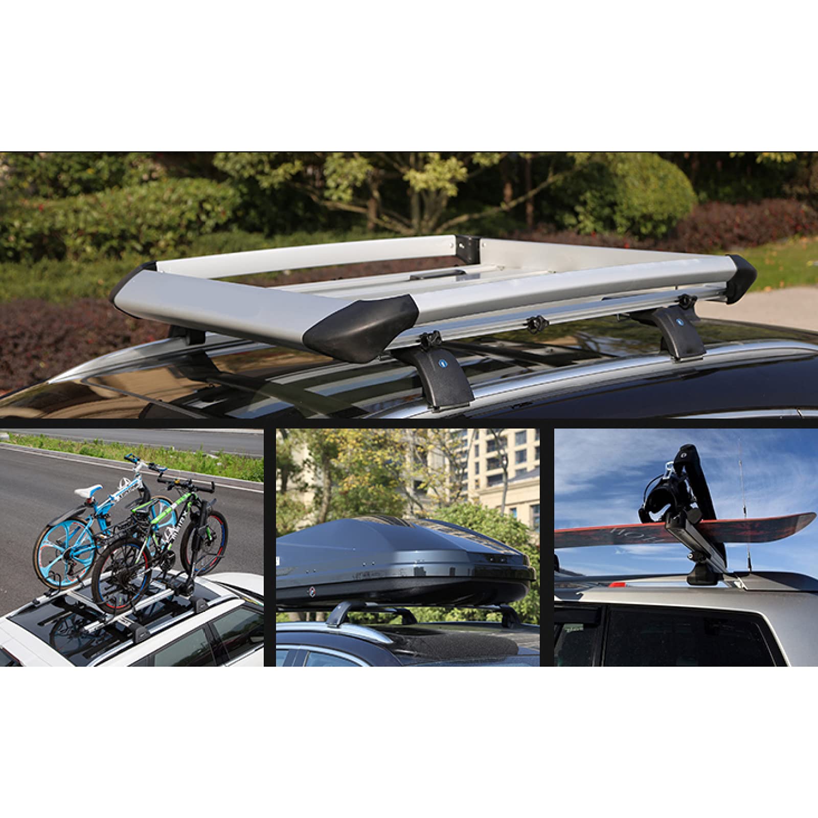 Amazon.co.jp: 車の荷物ルーフラックルーフバー に適用する BMW X5 F15 