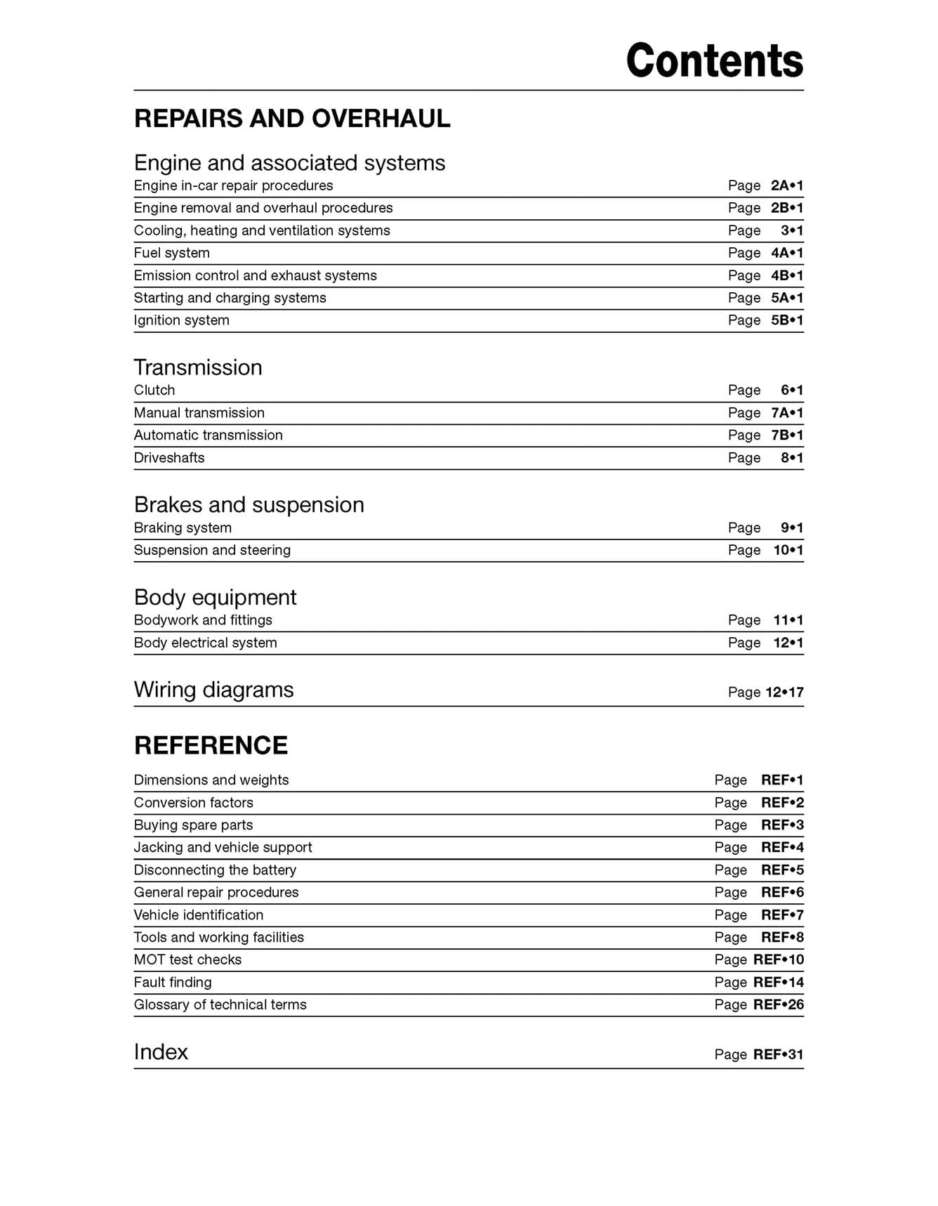 Mazda MX-5 (89 - 05) Haynes Repair Manual