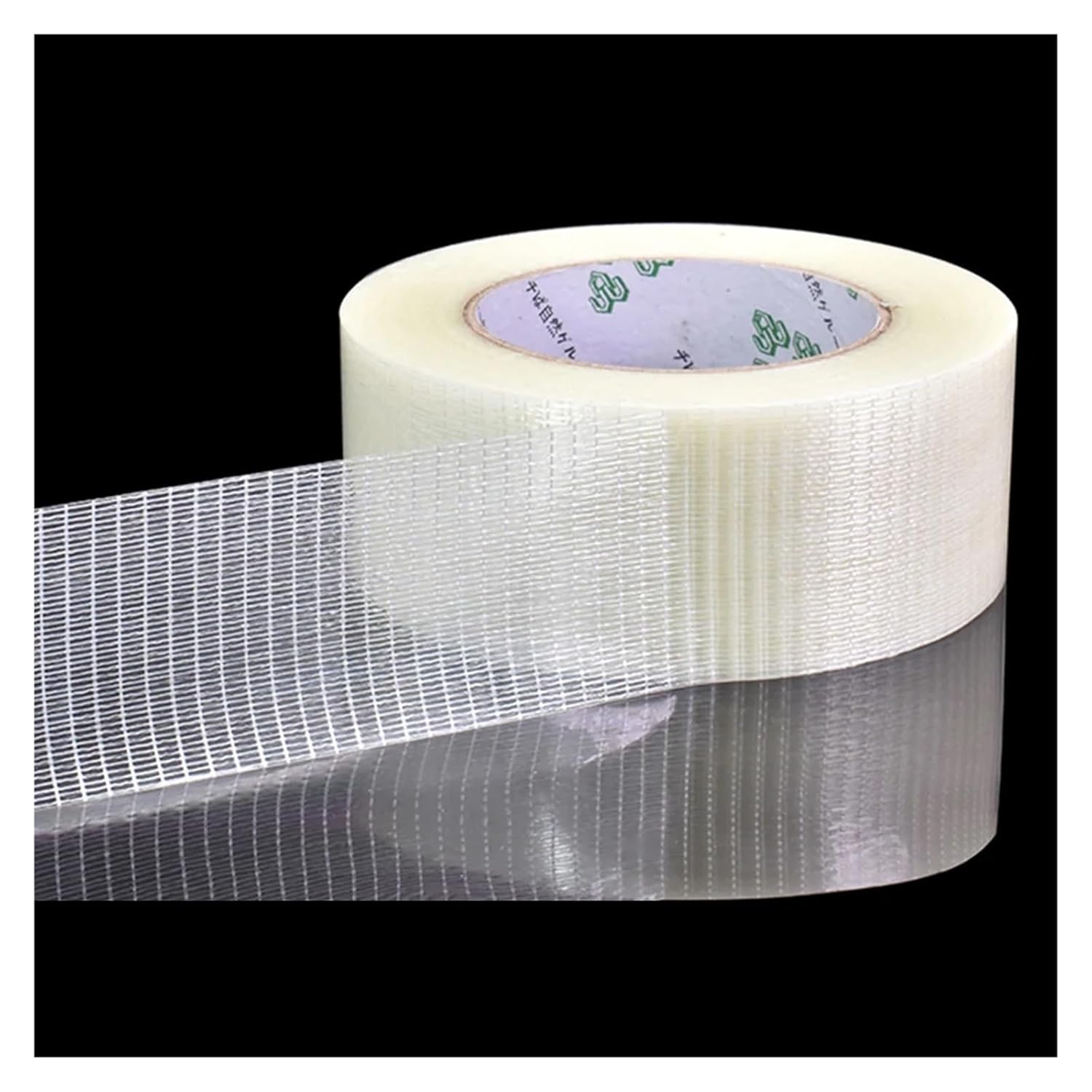 Grid Fiber Tape Super Strong Mesh Single-Sided Wear-Resistant Glass Reinforced 25M(50mm)