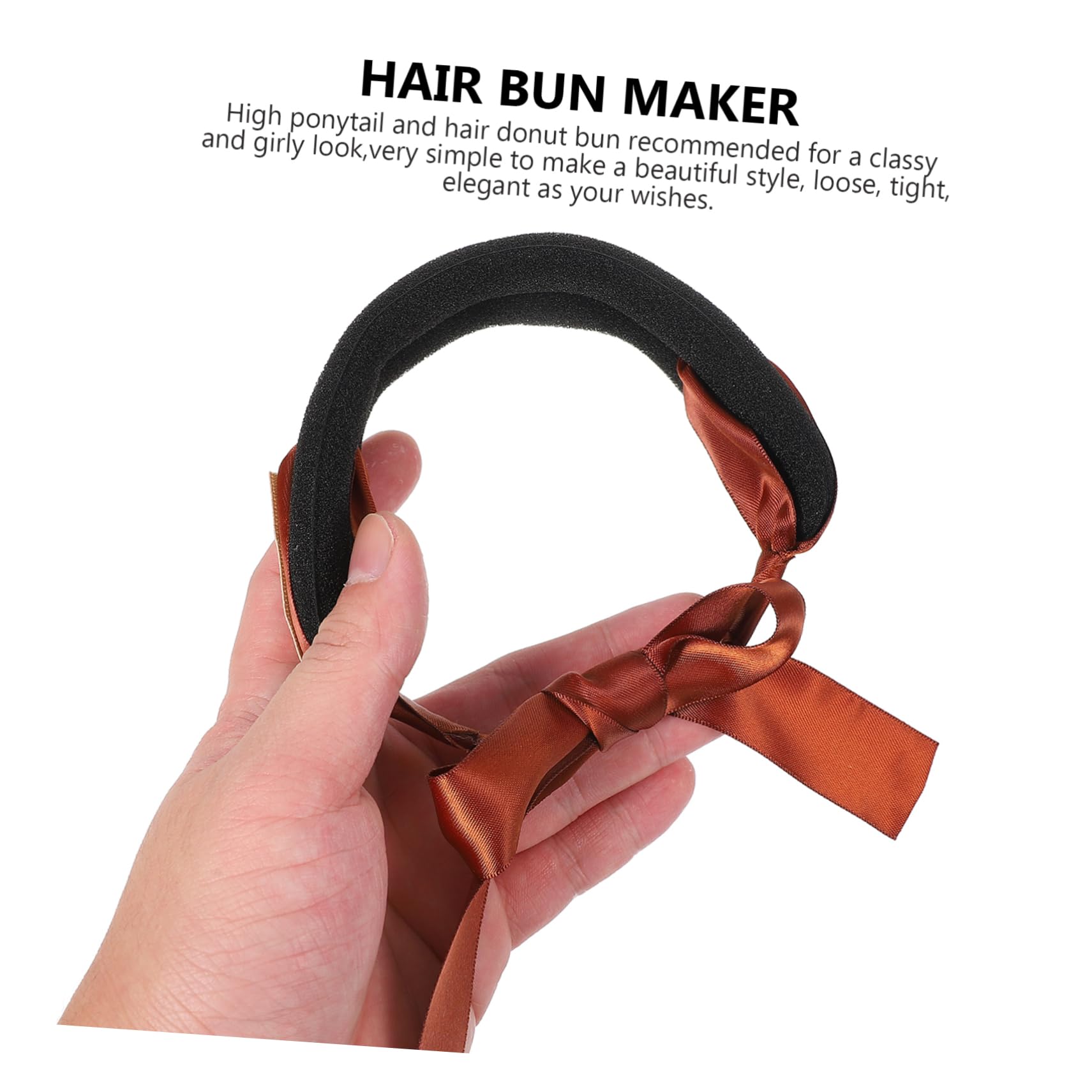 DOITOOL 18stücke Teiliges Haarknoten-donut-maker Mit Schleifenverzierung Haaraccessoire Für Elegante Hochsteckfrisuren Für Feste Schule Und Alltag