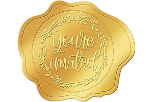 You're Invited Stickers: Make Your Envelopes Shine