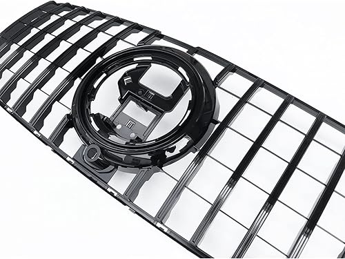 Miniatura 5 de SMANNI Rejilla delantera para Mercedess Benzz X167 GLS-Class 2020 2021 GT Style negro GLS450 GLS580 - Kit de carrocería de malla para parachoques