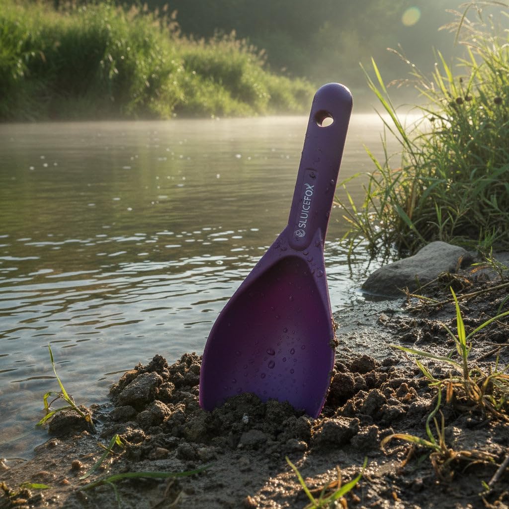 Sluice Fox Gold Prospecting Paydirt Scoop | Durable Plastic Hand Trowel Shovel | Lightweight Tool for Panning, Dredging & Crevice Digging image 3