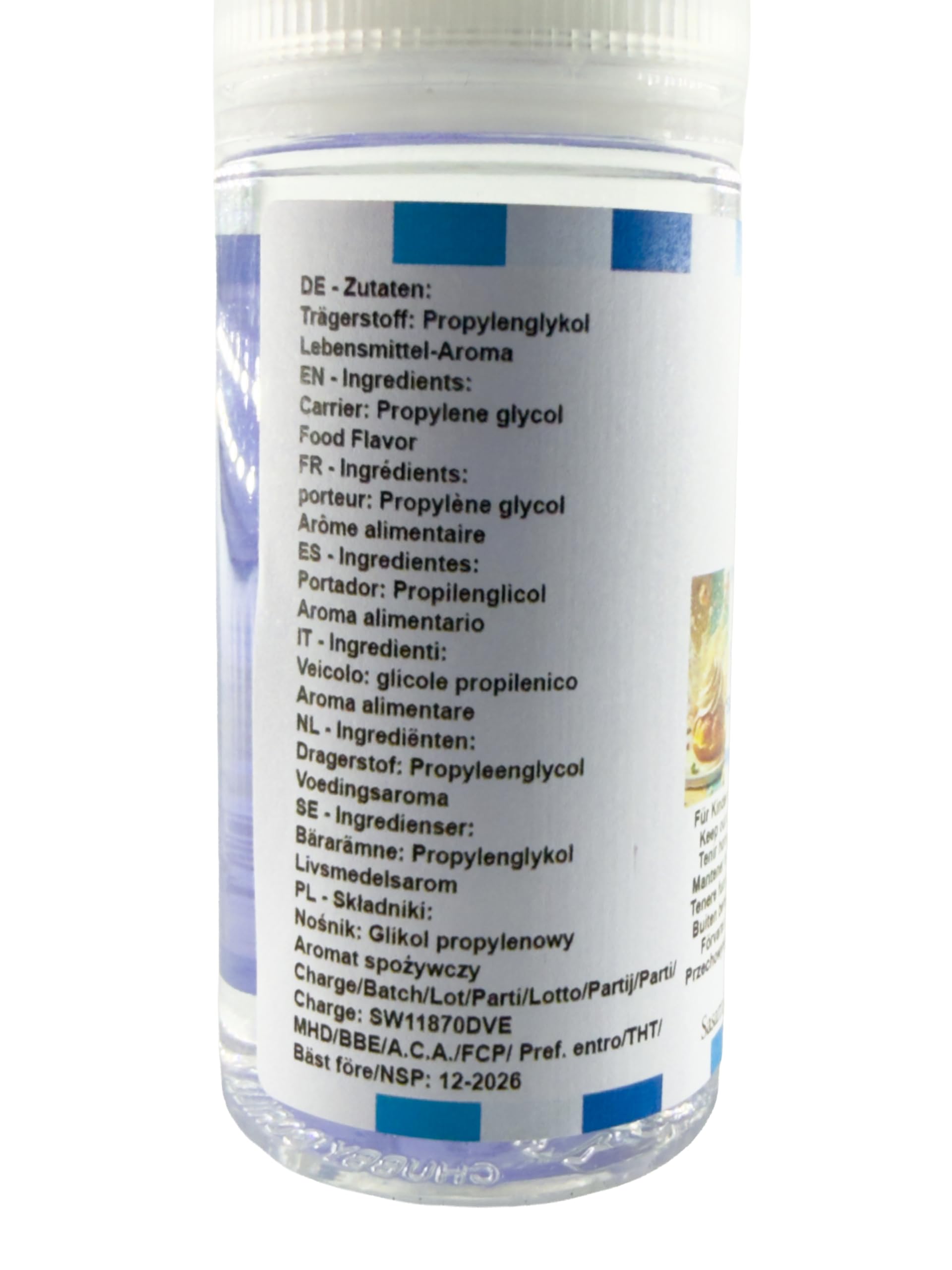 Cream Puff Flavor Concentrate - Vegan - Sasami - 10ml — view 7