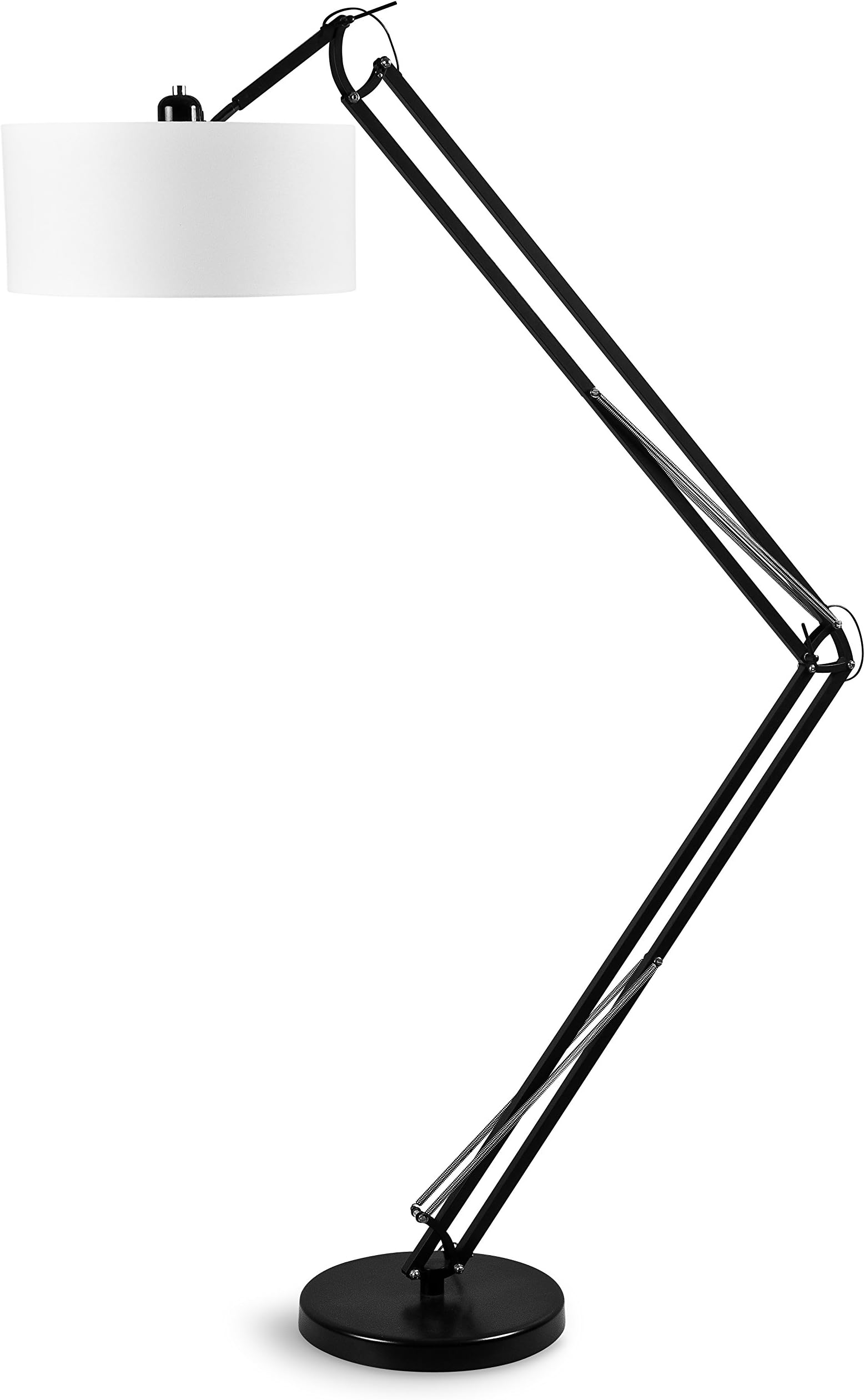 It's About Romi Milano Angled Floor Lamp - Iron - White