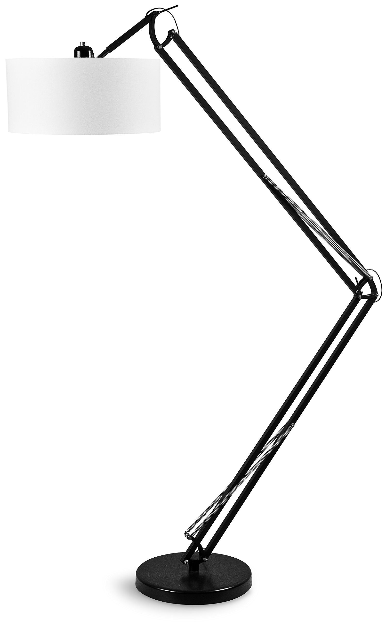 It's About Romi Milano Angled Floor Lamp - Iron - White