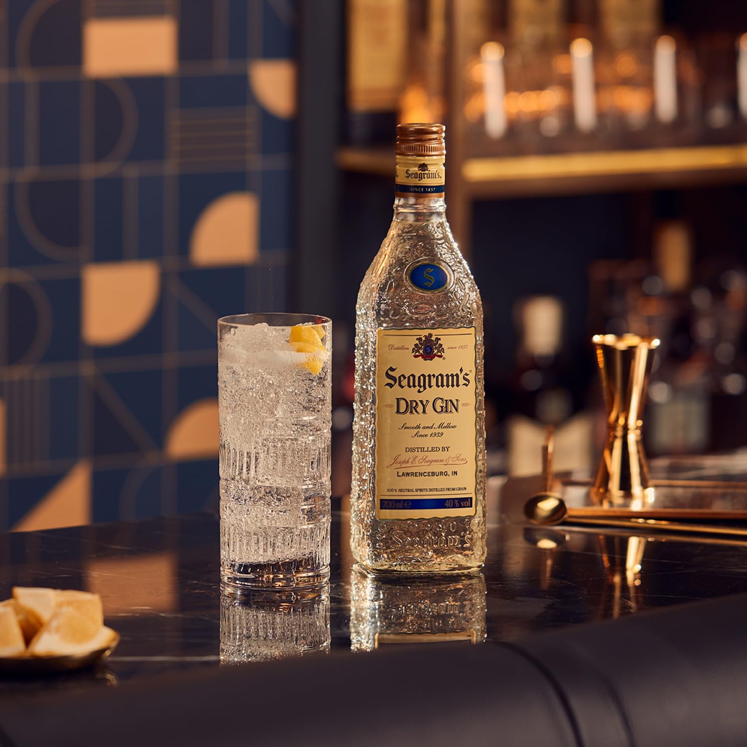 Seagram's Dry Ginebra Premium 700 ml