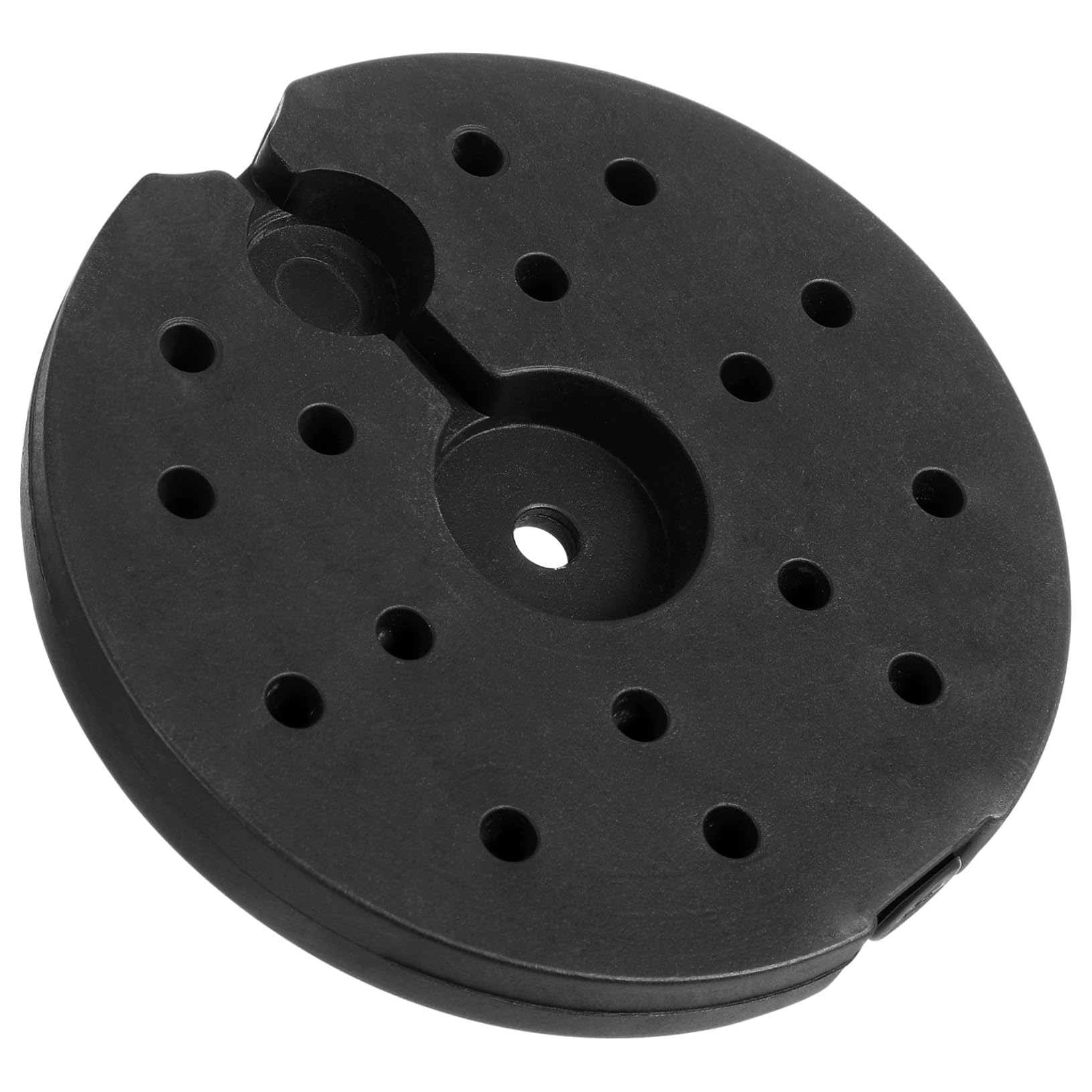 KICHOUSE Gewichteter Runder Lampensockel Aus Kunststoff Für Stehlampe Stabiler Stand Und Langlebige Basis Als Diy-zubehör Für Lampenchassis