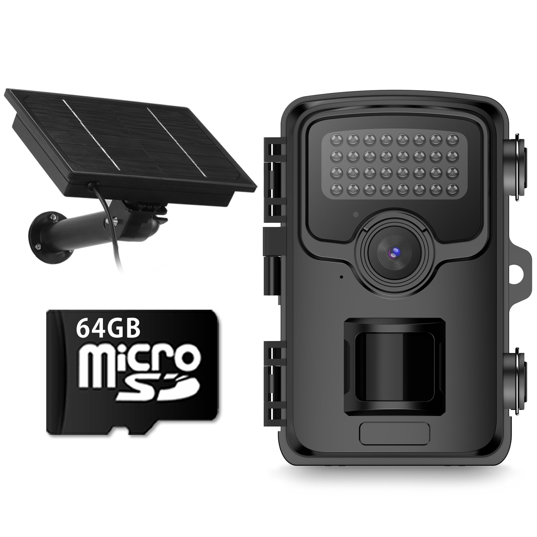 SecuSTATION トレイルカメラ SC-ML65 ソーラーパネル付属 Amazon.co.jp: SecuSTATION トレイルカメラ 屋外 防犯 害獣