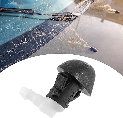 Miniatura 3 de ACROPIX Boquilla de limpiaparabrisas delantero para Honda Odyssey, 2 unidades, color negro