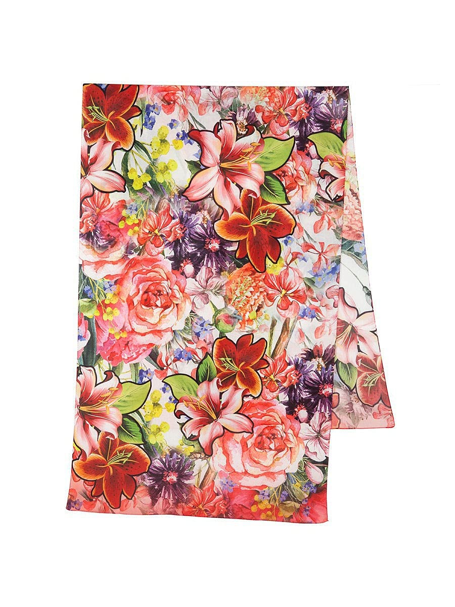 Russian Traditional Pavlovo Posad shawl/Scarf (stole), drawing: 10695, author of the drawing: Inna Makaganchuk