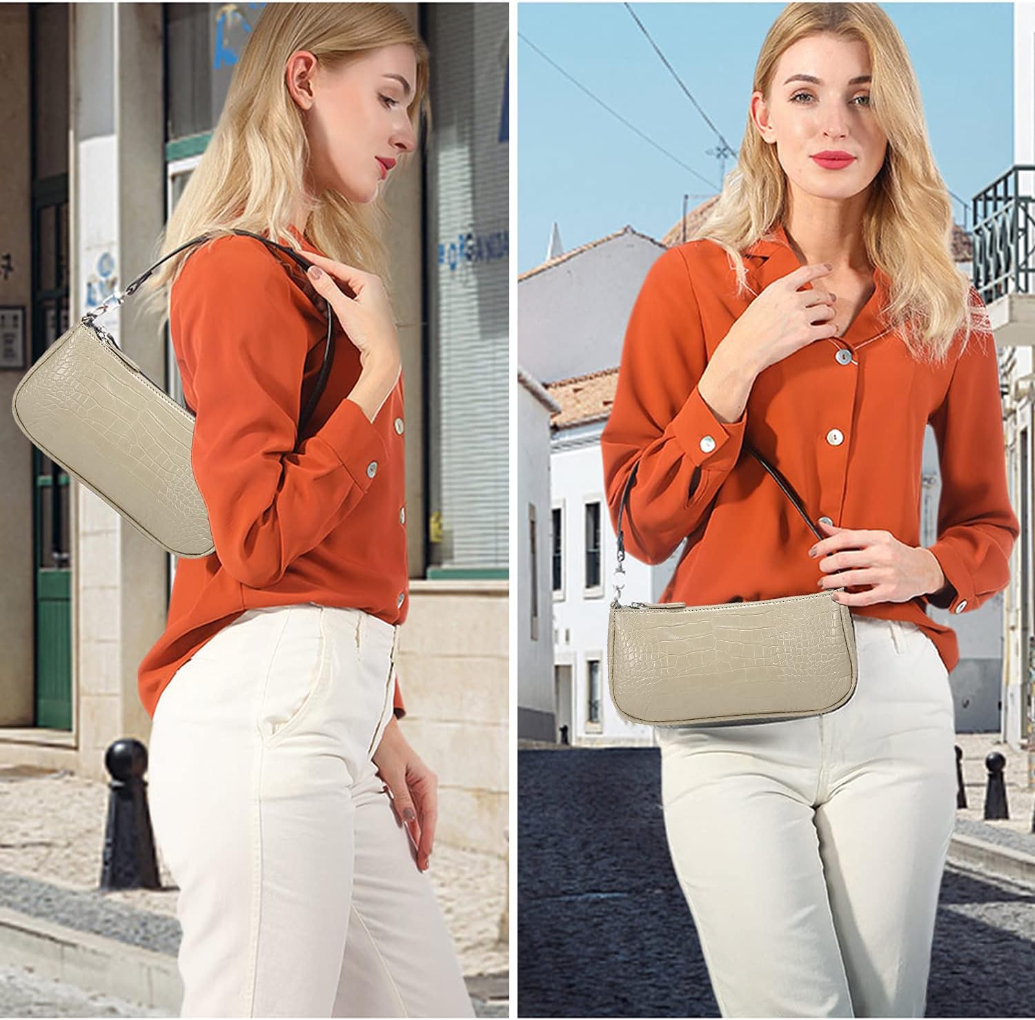 Loiral Small Purse for Women, Retro Classic Tote HandBag Shoulder Bags Clutch Purse - Image 2