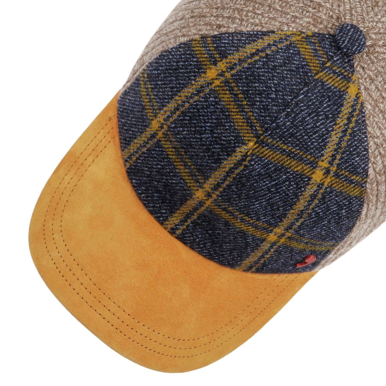 Gorra Milaco WoolD’Este Mujer/Hombre - Made in Italy de Lana Beisbol Hebilla Metal, con Visera, Forro Verano/Invierno Primavera Verano Otoño Invierno