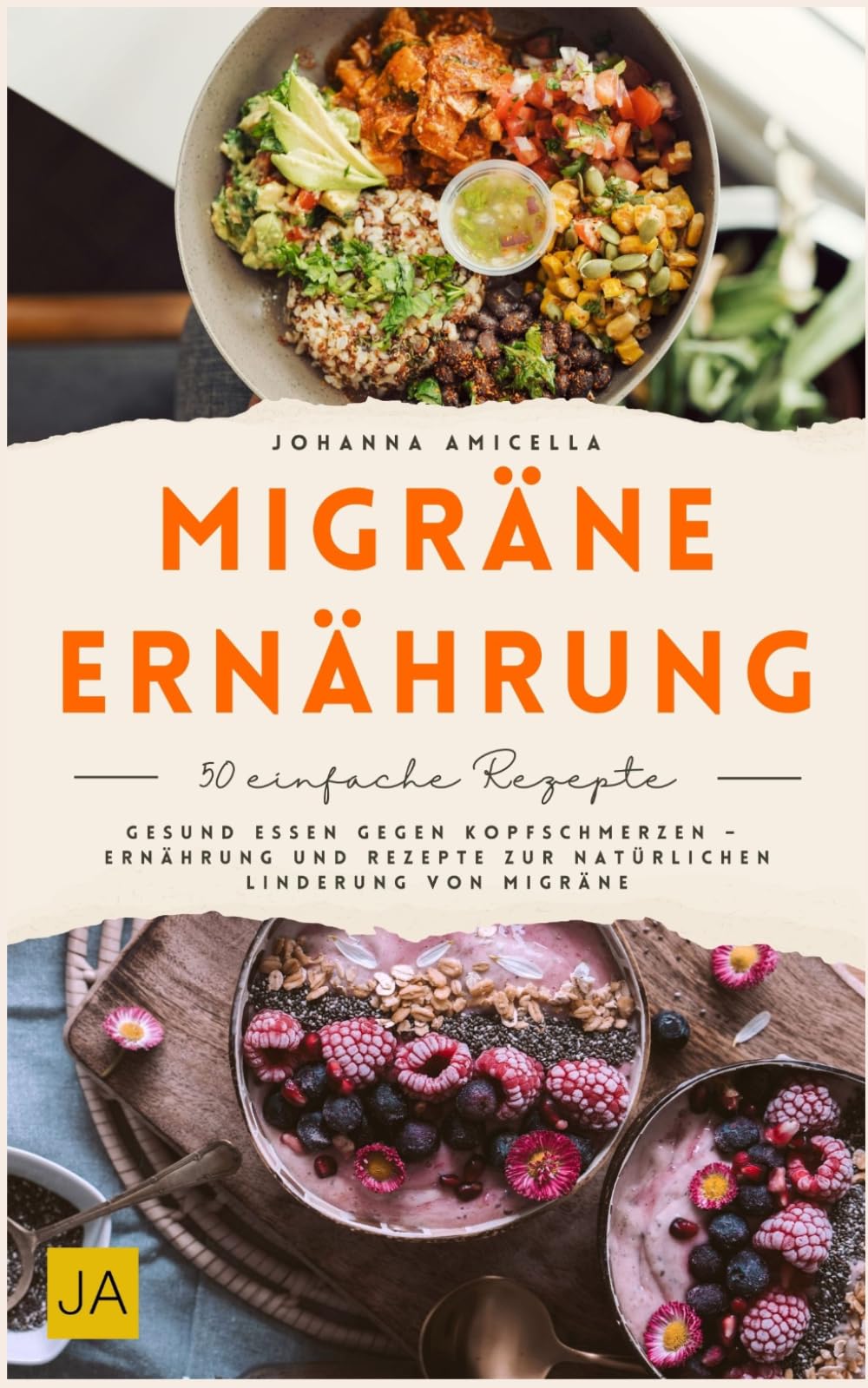 Migräne Ernährung: Gesund essen gegen Kopfschmerzen – Ernährung und Rezepte zur natürlichen Linderung von Migräne