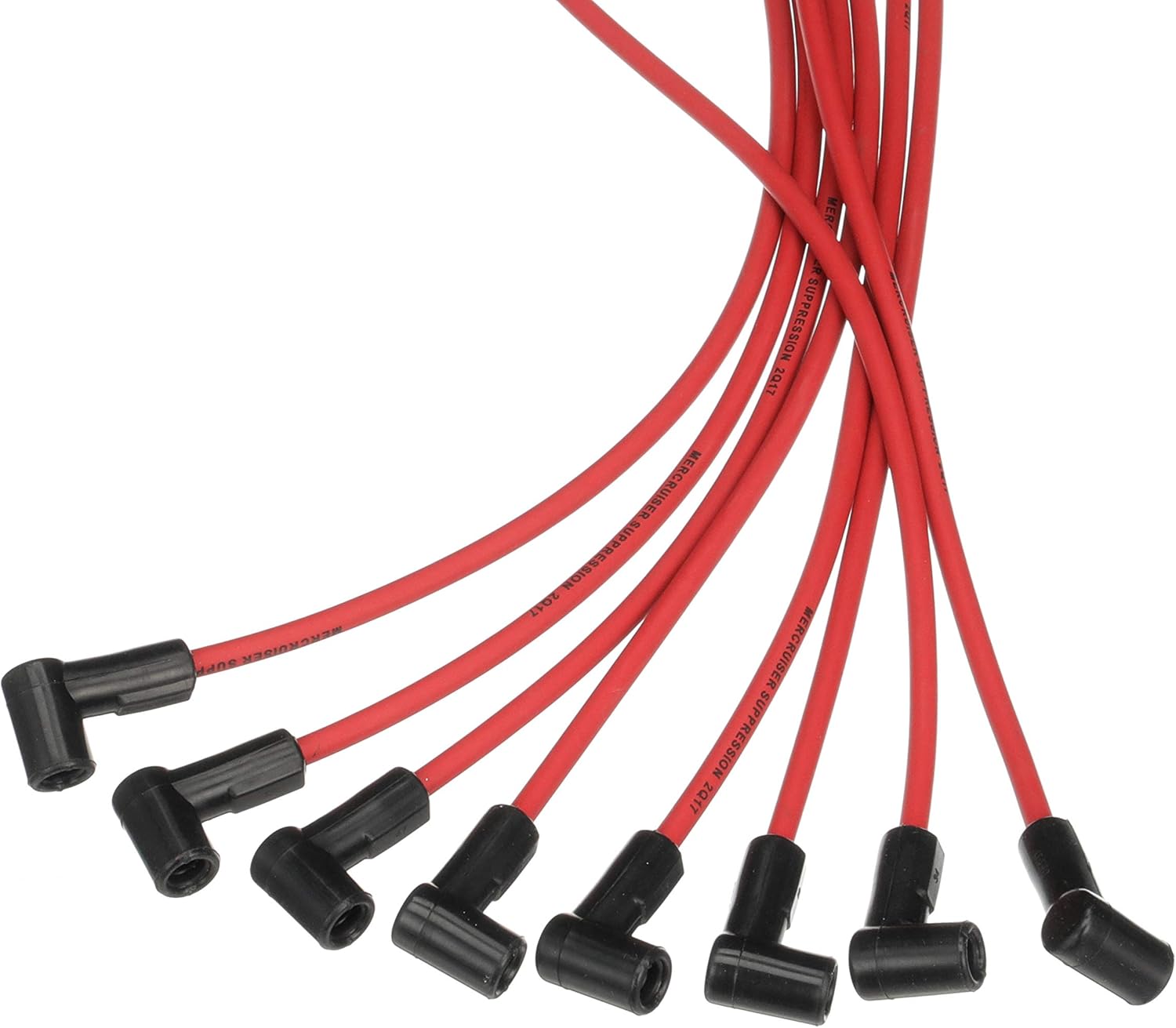 Quicksilver 816608Q70 Red Wire Spark Plug Wire Kit