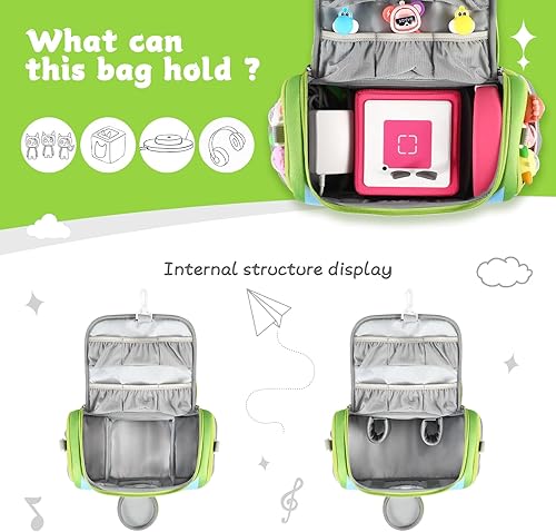 Miniatura 3 de Bolsa de Transporte OUKNAK para Juego de Iniciación Toniebox, Bolsa de Almacenamiento para Toniebox 2, Estuche de Transporte para Reproductor de