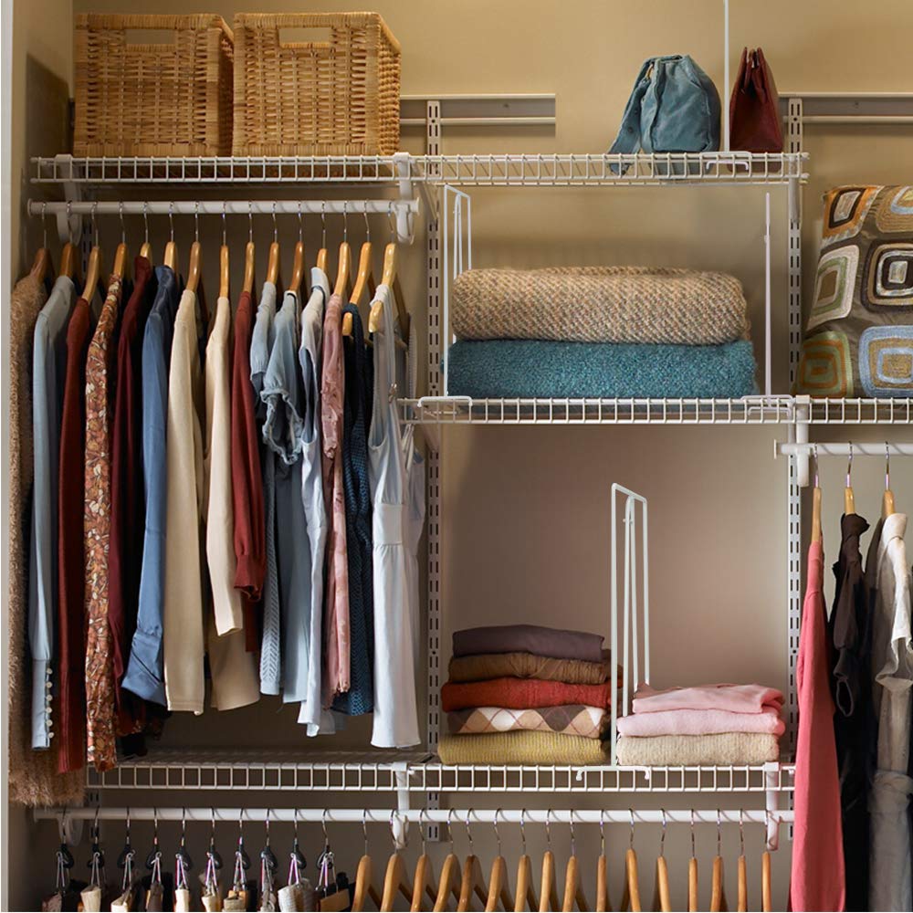 Buy Kosiehouse Shelf Divider for Wire Shelving Sturdy Wire Closet