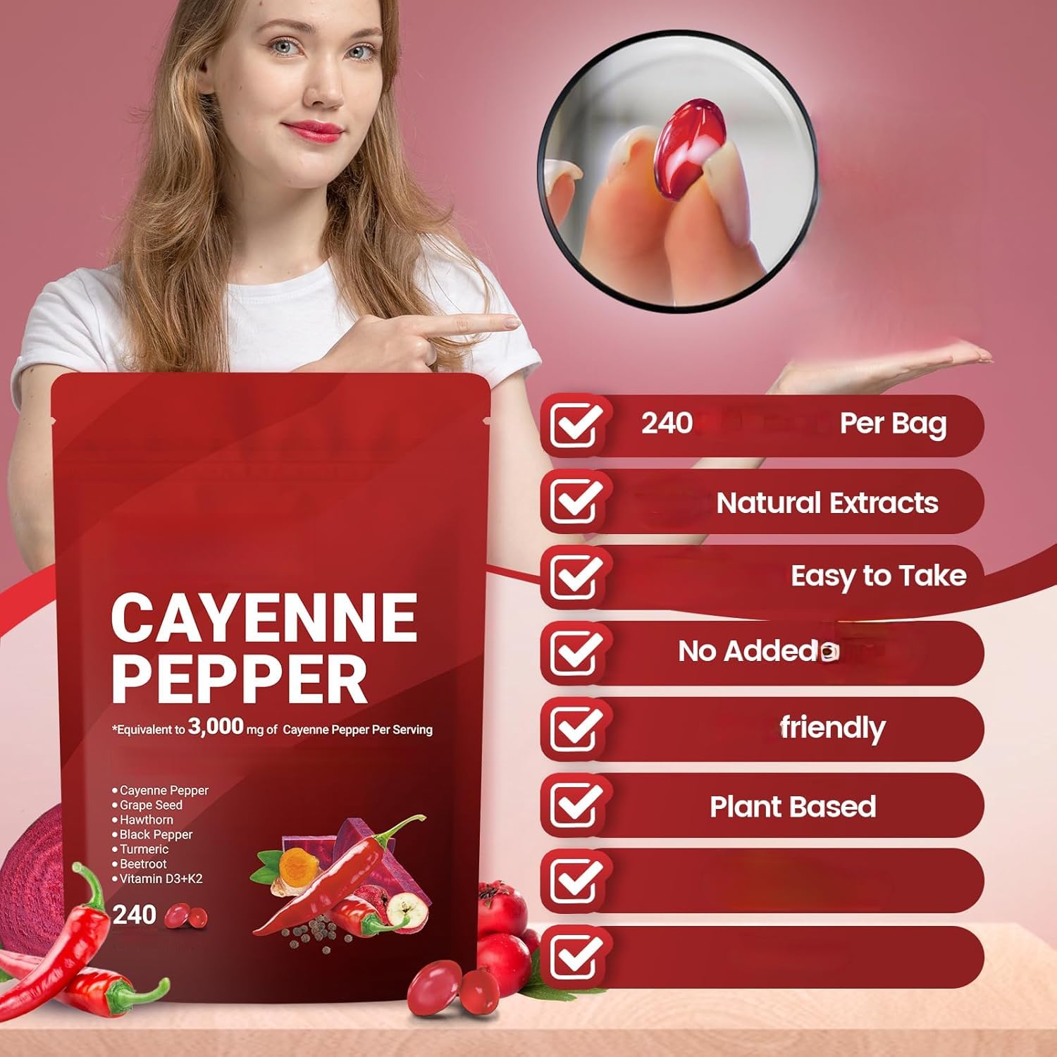 Contiene multivitaminici al pepe