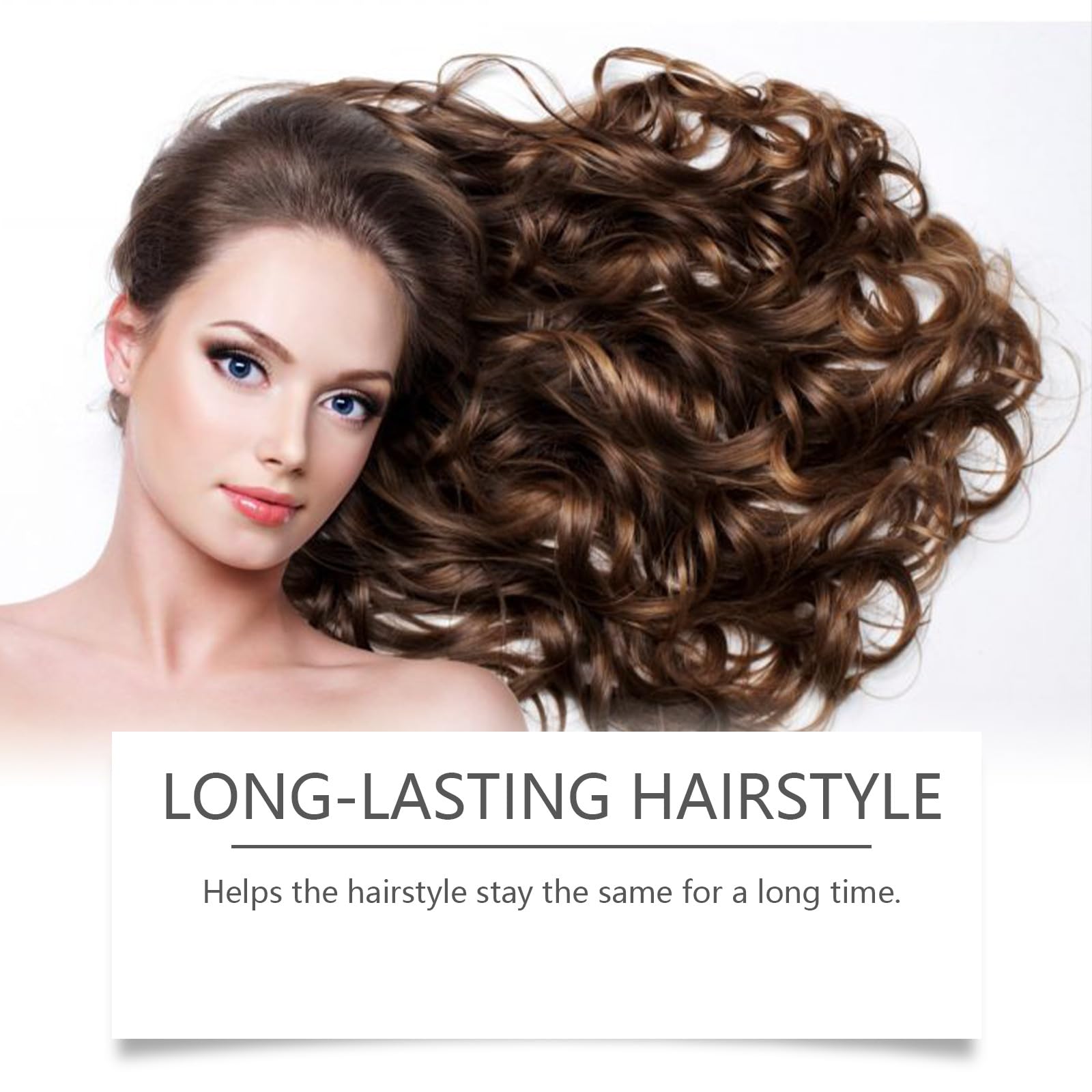 Hairhalo - Crema volumizzante per capelli, crema volumizzante per capelli, crema idratante per definire i ricci e ondulati, lisciante per capelli ricci e ondulati, idrata e mantiene i capelli in forma