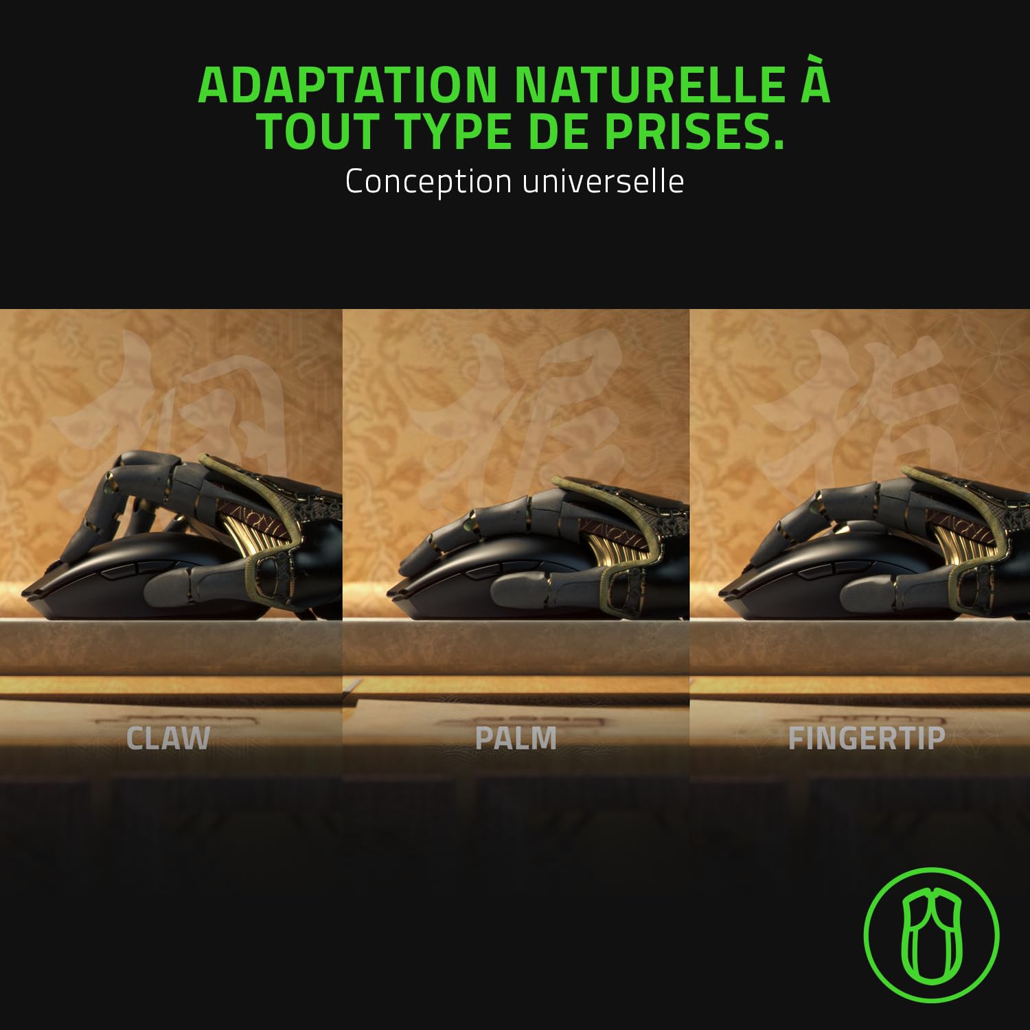 Razer Orochi V2 - Souris Gaming sans Fil avec Jusqu'à 950 Heures d'Autonomie (Design Ultra-léger, sans Fil HyperSpeed & Bluetooth, Interrupteur de Souris Mécanique 2e Gen) Noir