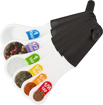 GoodCook Touch 6-Piece Measuring Spoon Set