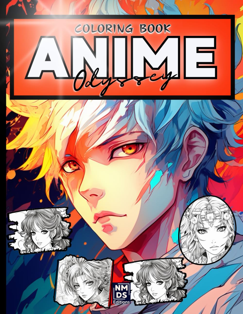 Amazon.com: Anime Odyssey: Anime Coloring Book: Coloring Book For ...