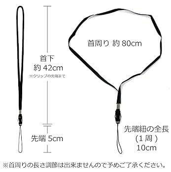 Amazon | ColorfylCoco (カラフィルココ) ネックストラップ 10本