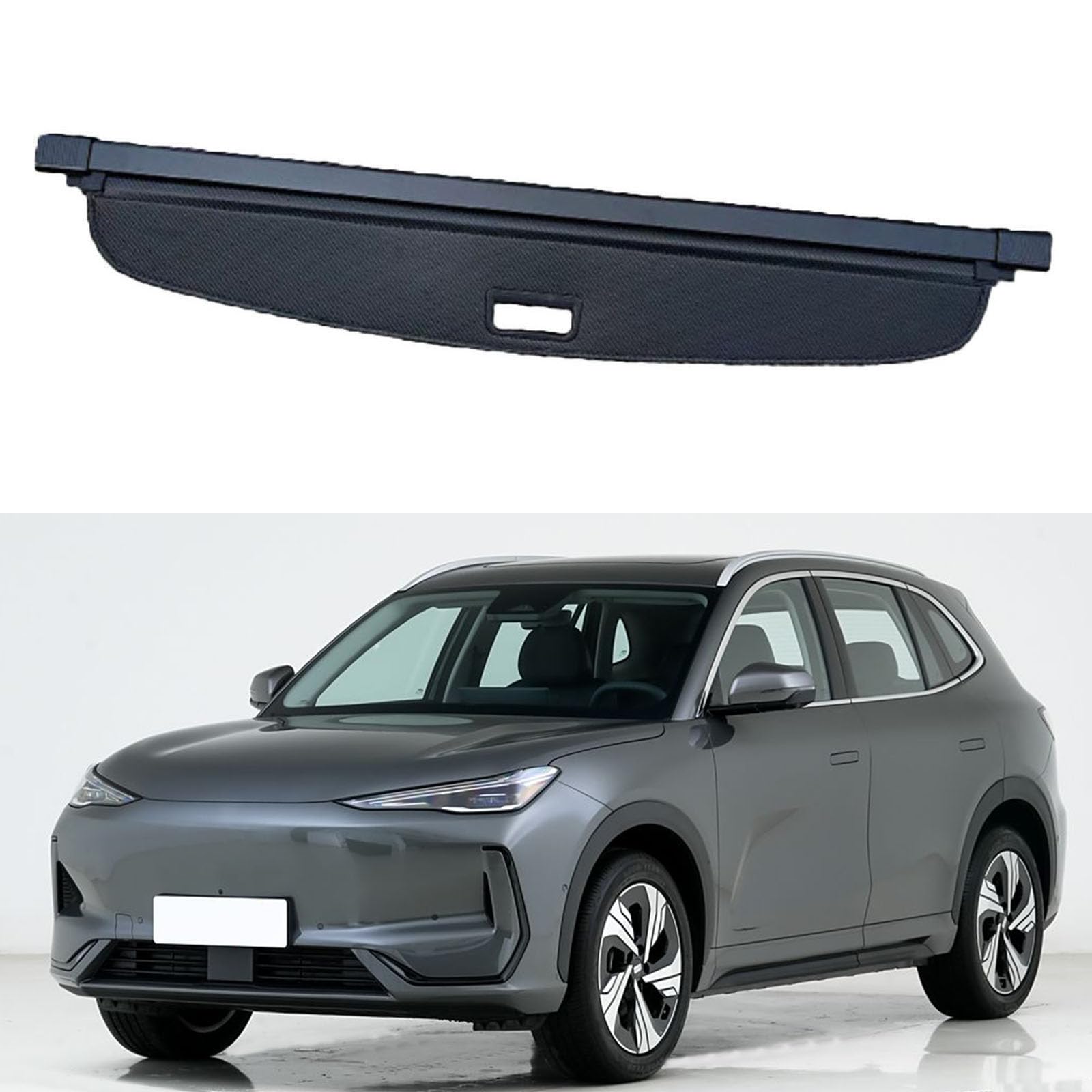 SXLGDW Car Retractable Rear Trunk Parcel Shelf,Compatible with Geely EX5 EV 2024+,Car parts