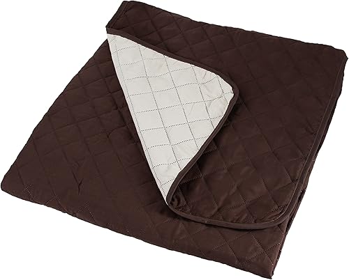 Miniatura 5 de Home Details Funda protectora acolchada reversible para muebles, buena para pelo de perro, polvo y derrames, lavable a máquina, silla de brazo,