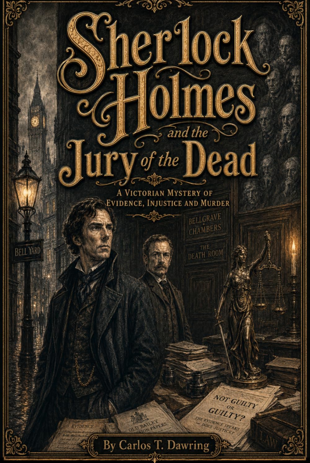 Sherlock Holmes and the Jury of the Dead: A Victorian Mystery of Buried Truth and Fatal Evidence (The Carlos T Dawring Victorian Murder Mysteries)
