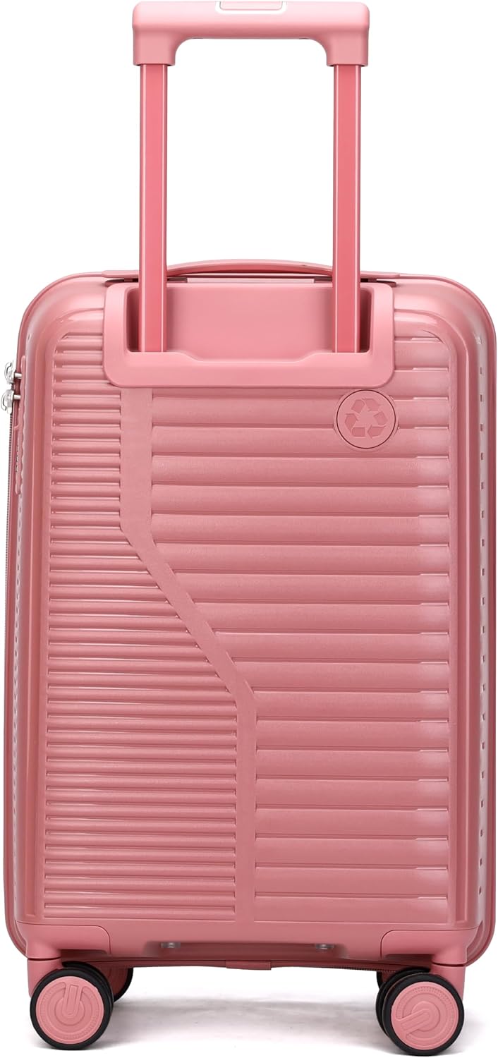 Mala de Bordo Dermond PRO | Super Resistente, Cadeado Embutido e Rodas Silenciosas Removíveis (Rosa Vintage) Mala de Bordo Dermond PRO | Super Resistente, Cadeado Embutido e Rodas Silenciosas Removíveis (Rosa Vintage)