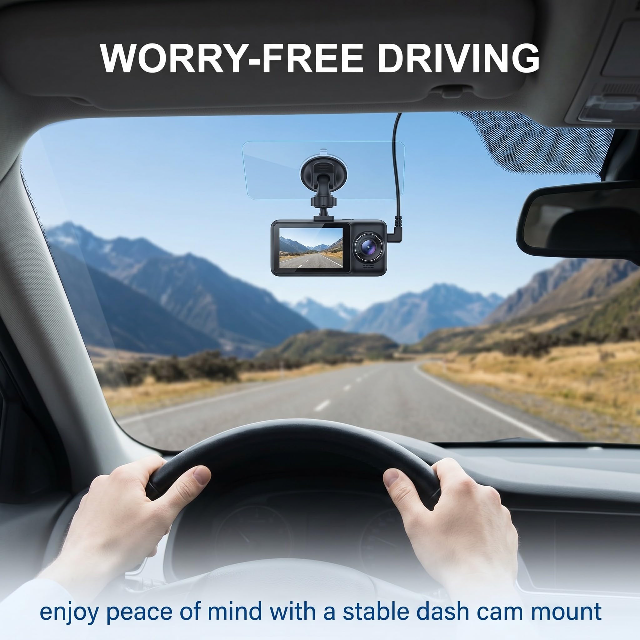 Set 16 Pezzi Adesivi Dash Cam: 8 Pellicole Elettrostatiche (6x8cm e 6x11cm) + 8 Biadesivi per Parabrezza Auto e, Kit di Montaggio Trasparente e Resistente al Calore