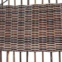 Vista 12 de Ratán plástico sintético, cuatro líneas que tejen material de ratán de plástico, material de reparación de mimbre, kit de reparación de muebles