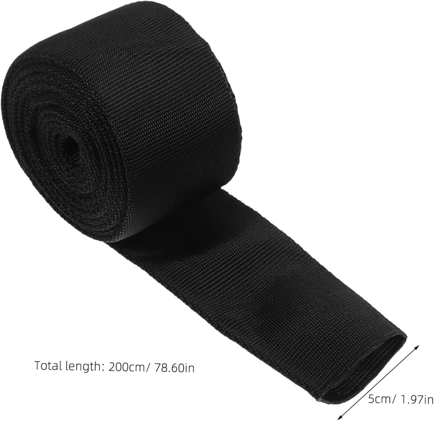 Winch Rope Protector Sleeve Winch Cable Cover for Heavy-Duty Use Wide Versatile Off-Road and Trailer Accessory Reduces Wear and Tear Lightweight Design