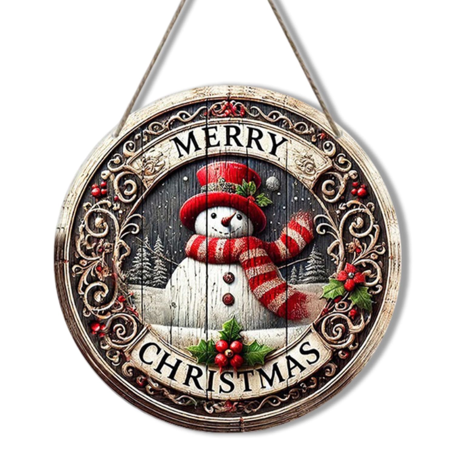 Photo 1 of 1 Pcs Valentines Day Wreath for Front Door 12 Inch Wooden Hanging Door Sign Welcome with Cute Heart Design Romantic Porch Wreaths for Holiday Home Door Wall Farmhouse Decorations Indoors Outdoors