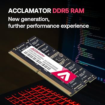 メモリー ACClamator DDR5 6000MHz 16GBX2 (32GB) Acclamator DDR5 RAM 32GB Kit (2x16GB) 5600MHz (or 5200MHz or
