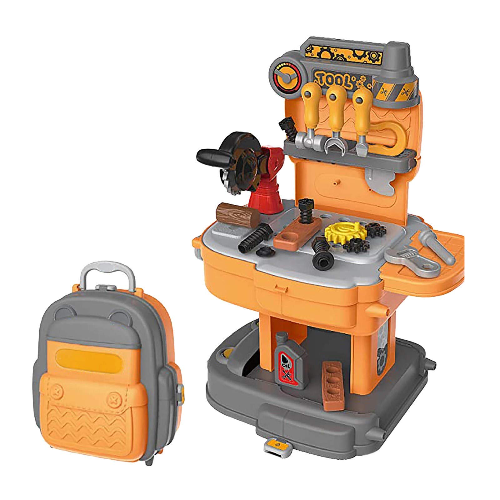 Lernspielzeug Old Tool Casing Carry Play mit Bausatz 3 Education so als ob er Jahr für das Engineering