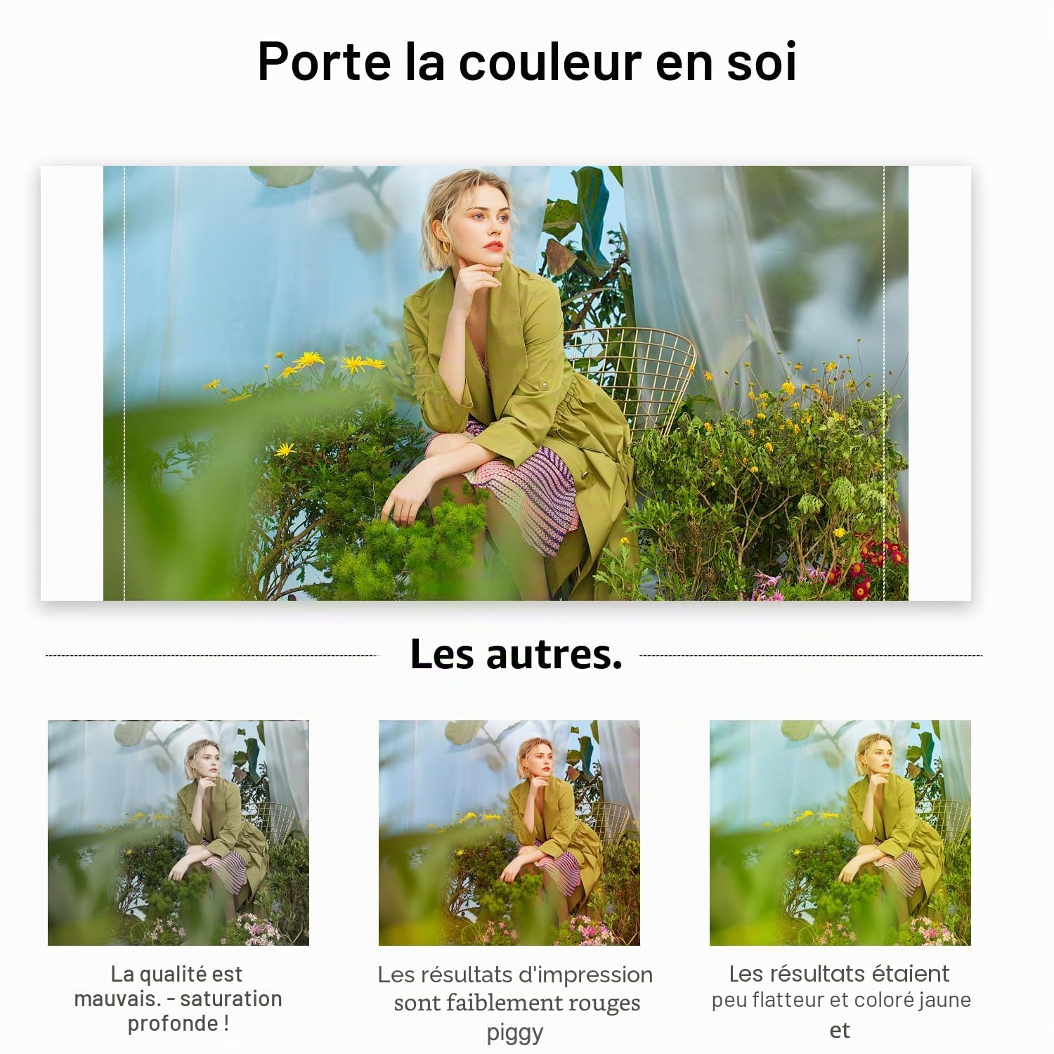 CRTBOTW Compatible avec les imprimantes photo Amber M100/M200 4 x 6, lot de 80 feuilles de papier photo et 2 rubans encreurs, papier photo 10 x 15 cm, protection contre l'eau et l'oxydation