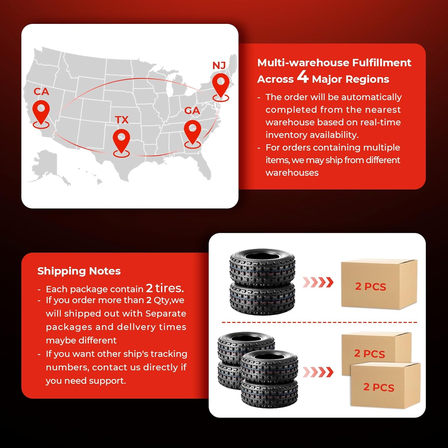 Set of 2 21x8-9 ATV UTV Tires, 21x8x9 All-Terrain Tires, 6PR Tubeless, Puncture Resistant, Non-Directional Tread