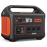 Jackery Explorer 1000 Portable Power Station, 1002Wh Capacity with 3x1000W AC Outlets, Solar Generator for Home Backup, Emergency, Outdoor Camping (Solar Panel Optional)