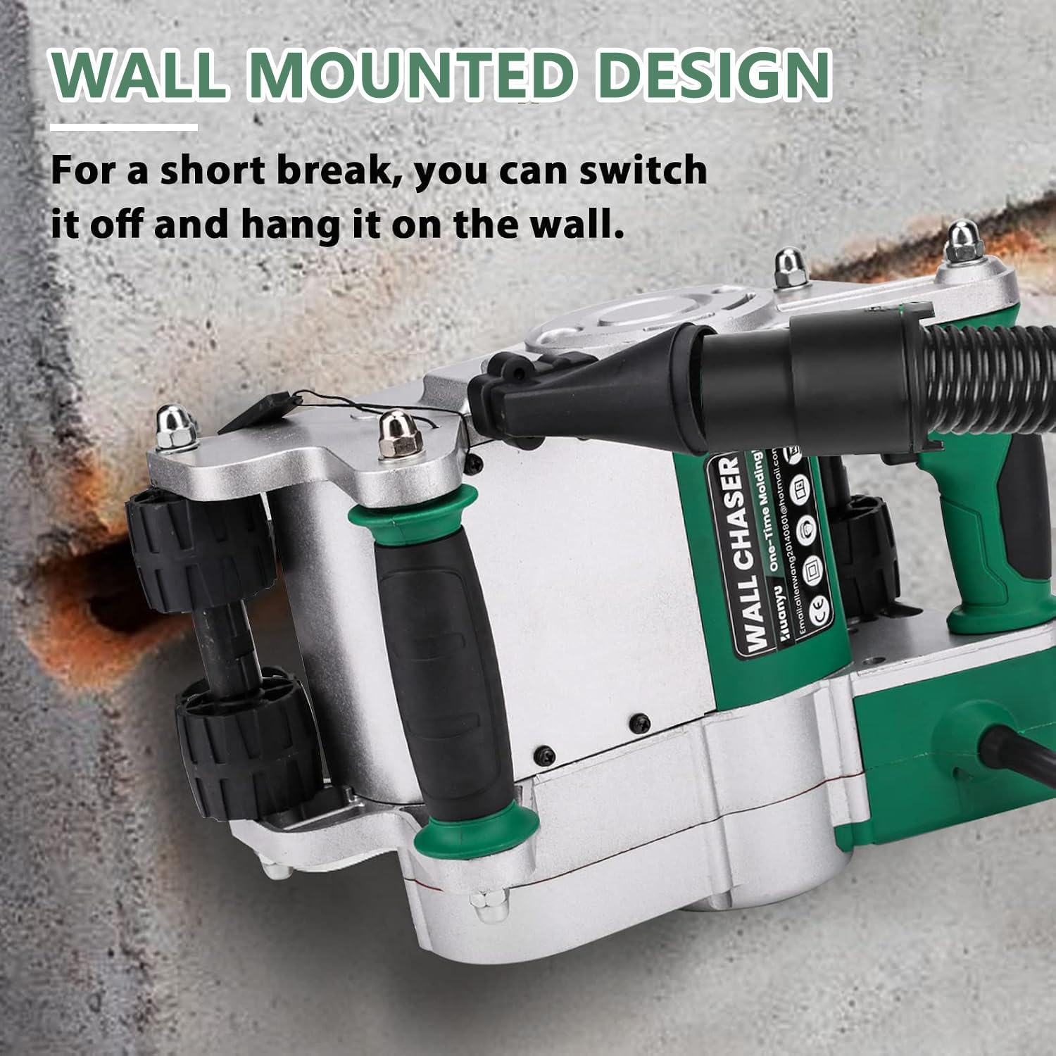 Máquina Ranuradora Eléctrica de Pared, cortadora ladrillos ligera 25MM