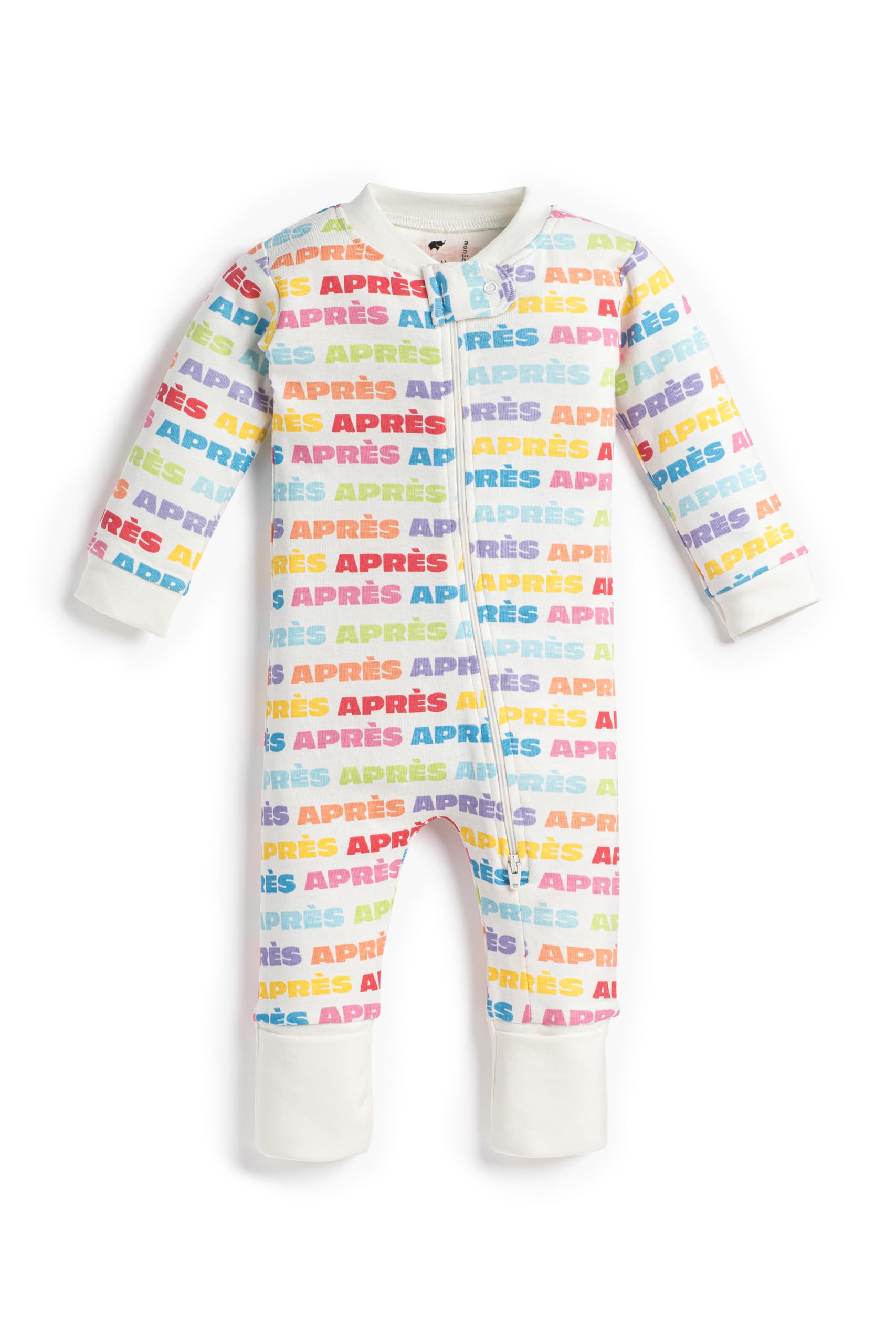 MONICA + ANDY One Piece Baby Pajamas, 100% Organic Baby Clothes for Girls and Boys, Sizes For Newborn and Infant