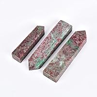 Vista 85 de JIC Gem Extra Large Rare Dendritic Jade Crystal Tower Natural Quartz Crystal Tower Point Wand Large Crystals and Stone Energy Crystal Wand Home