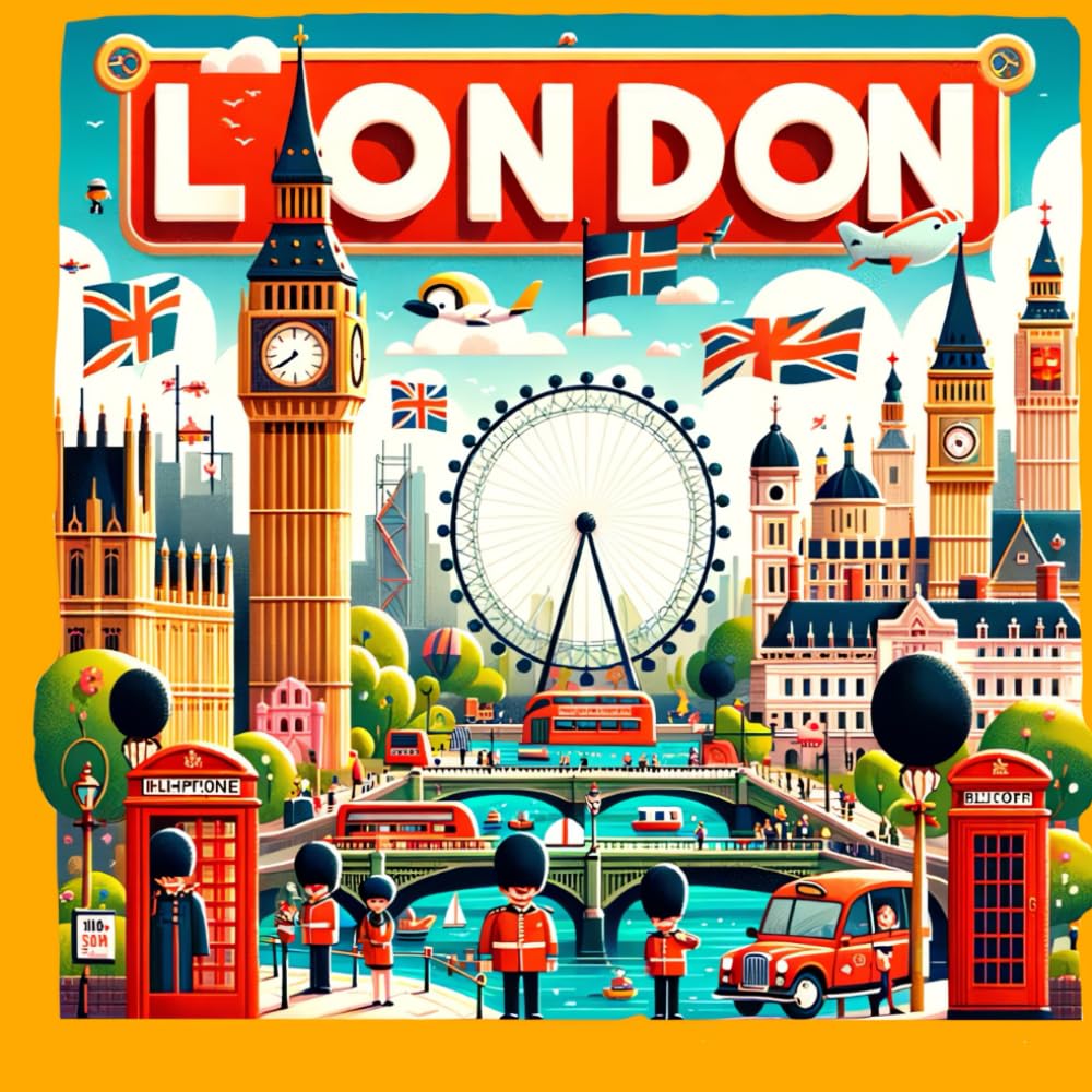 London: An Illustrated Journey for Young Explorers: Discover the Rich History, Culture and Best Places of London (Illustrated Cities of the World for Children)