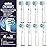Replacement Toothbrush Heads for Oral B Pro 1000 Replacement Heads,Braun Replacement Brush Heads Refill Compatible with Genius X,Smart 1500,Pro 5000,8 Count,White