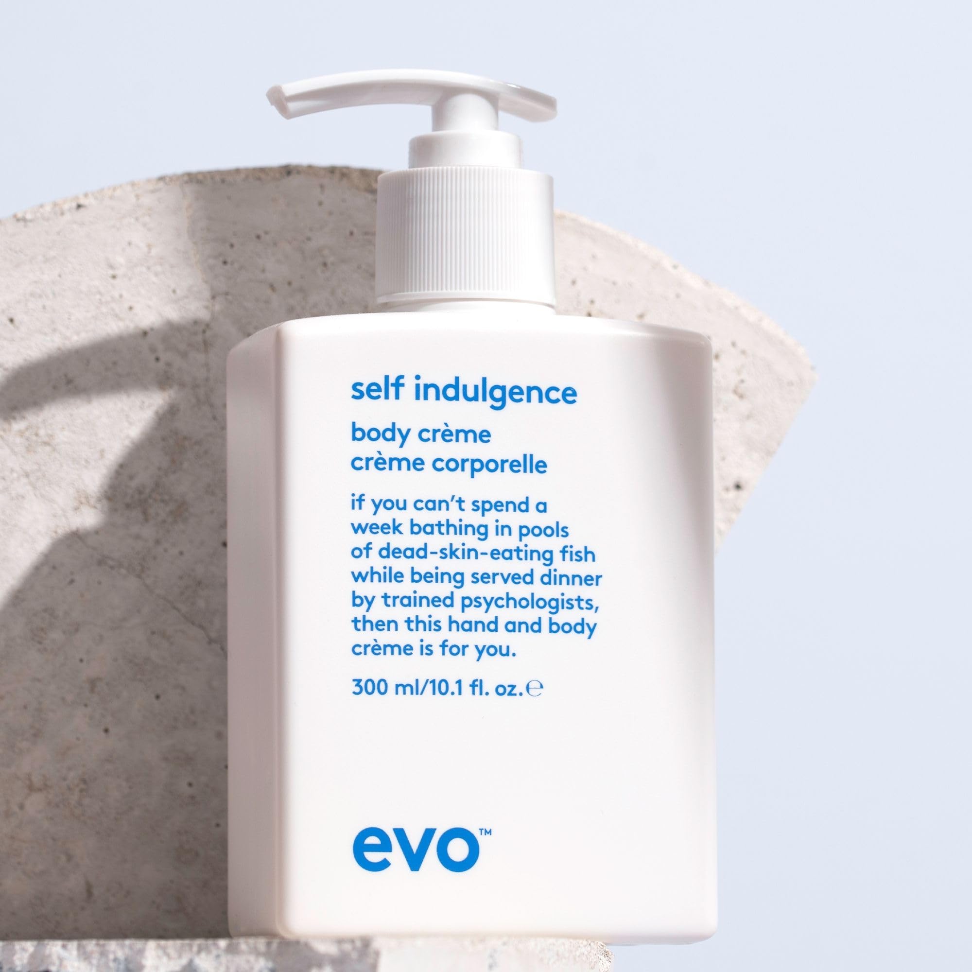 EVO Self Indulgence Moisturizing Body Cream for Dry Skin Types, Men & Women - Hydrates & Soothes, Vegan Body Lotion - 10.1 fl oz